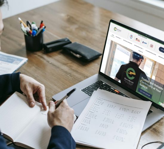 Electrofy branding & website design project- Foxstern